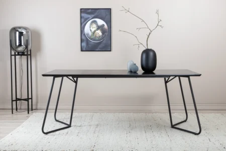Petra Rektangulära Matbord 190 x 90 Black