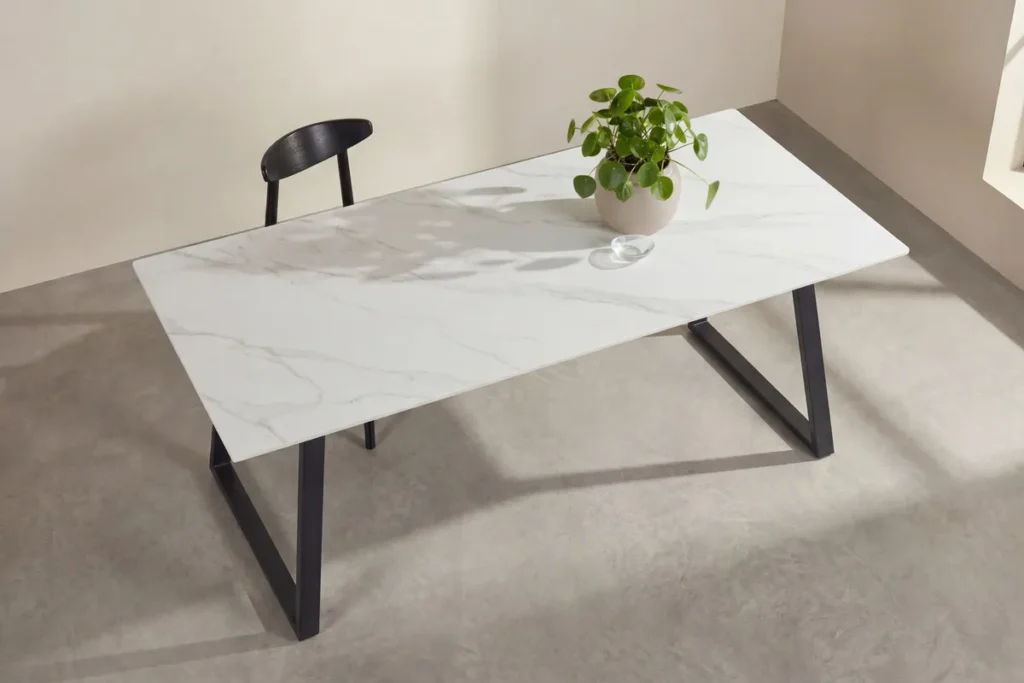 Estelle Rektangulära Matbord 200x90 White