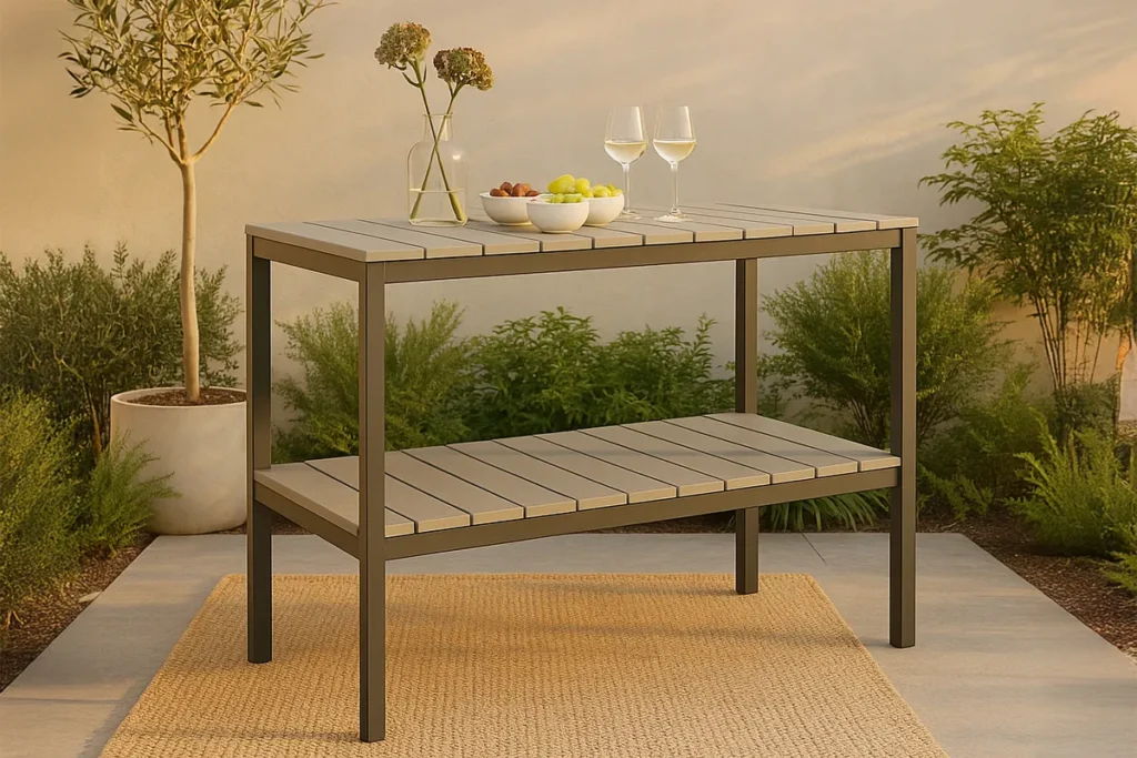 Parma Sidobord 125 x 55 Grå