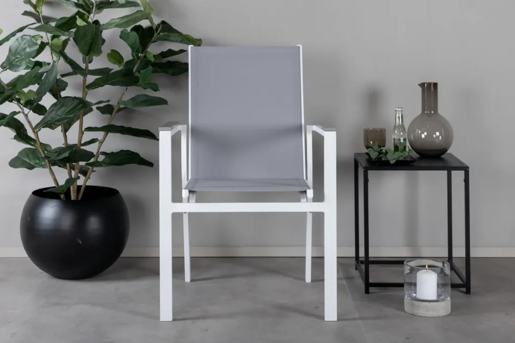 Parma Matstolar White