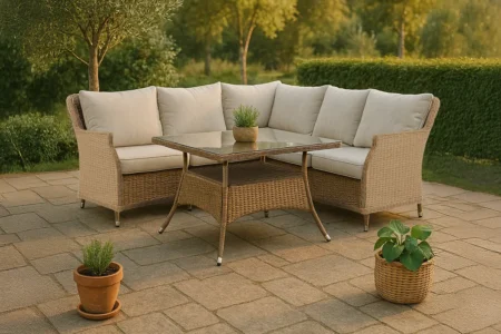 Vikelund Hörngrupper Nature Beige