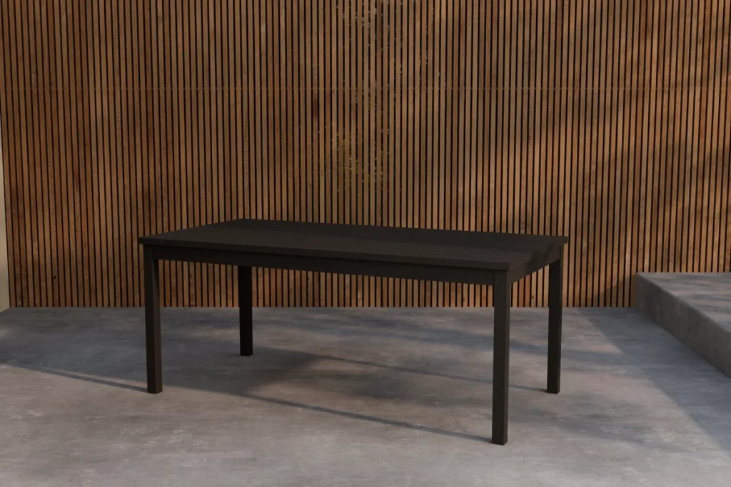 Kenya Rektangulära Matbord 180 x 90 Black
