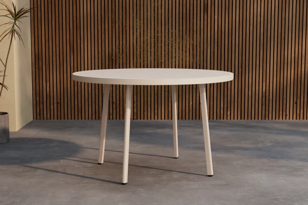 Giardini Runda Matbord Ø120 Beige