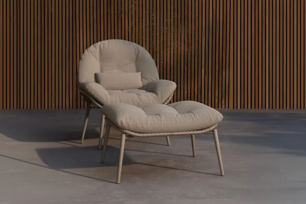 Cala Loungefåtöljer Beige