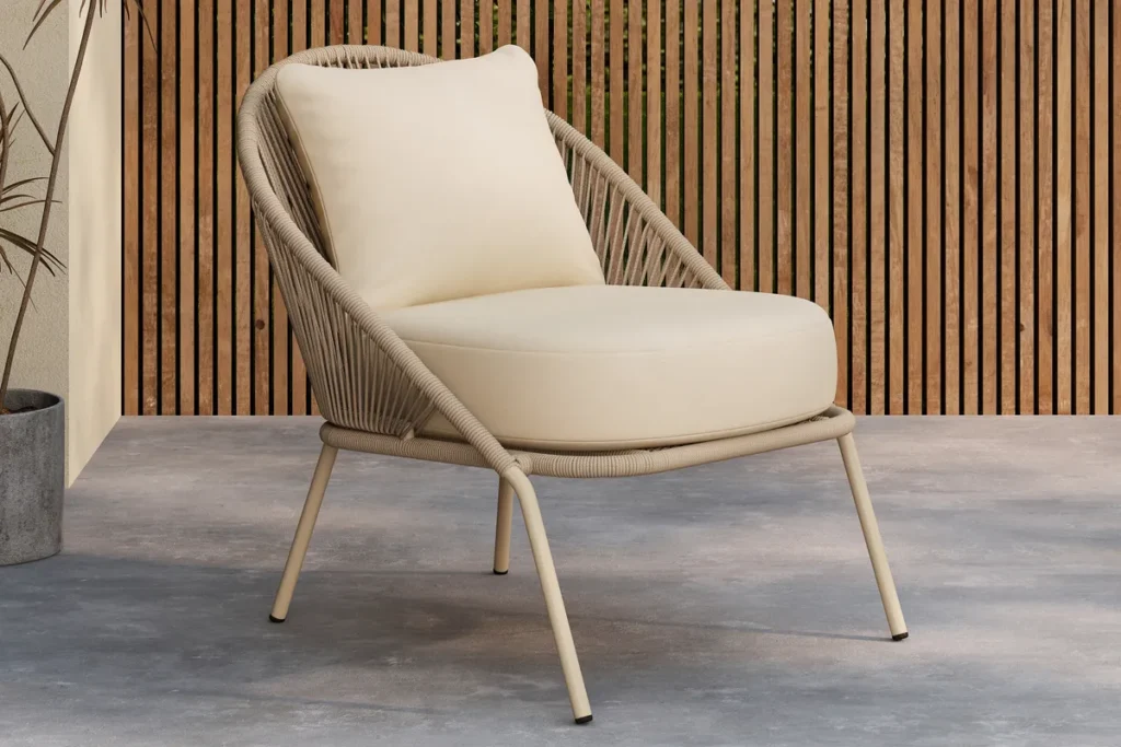 Lindos Loungefåtöljer Beige
