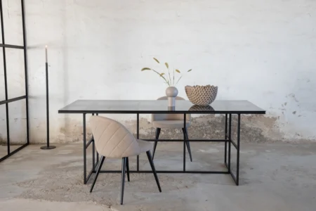 Leif Rektangulära Matbord 200 x 90 Black