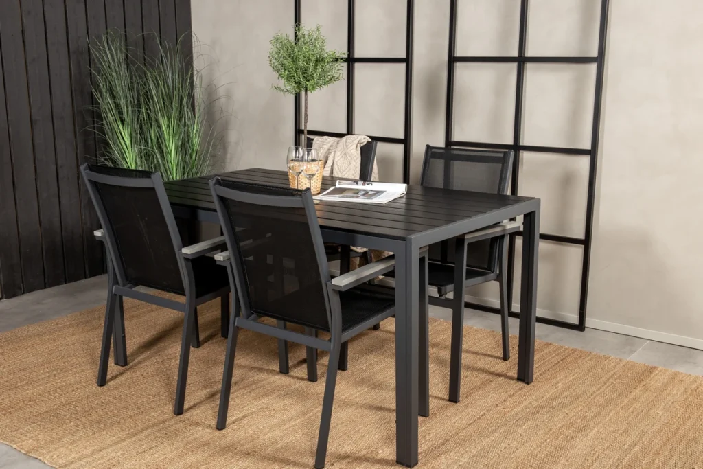 Break | Parma Matbord 150x90 + 4 matstolar
