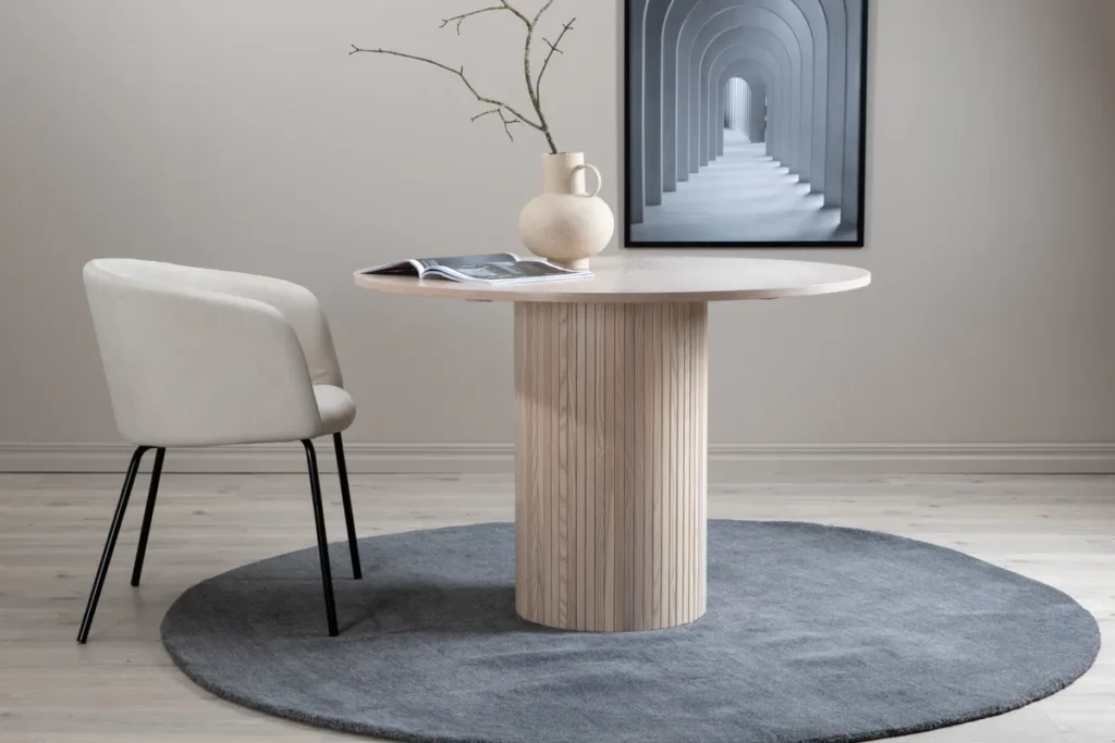 Bianca Runda Matbord ⌀110 Whitewash