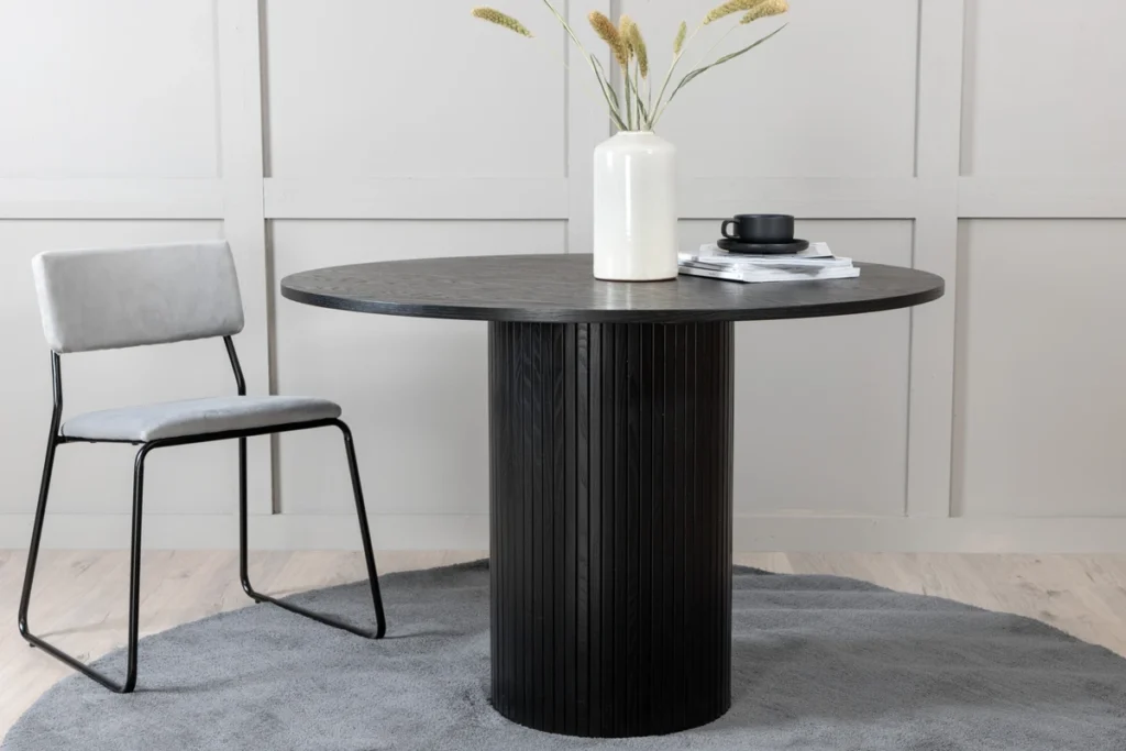 Bianca Runda Matbord ⌀110 Black
