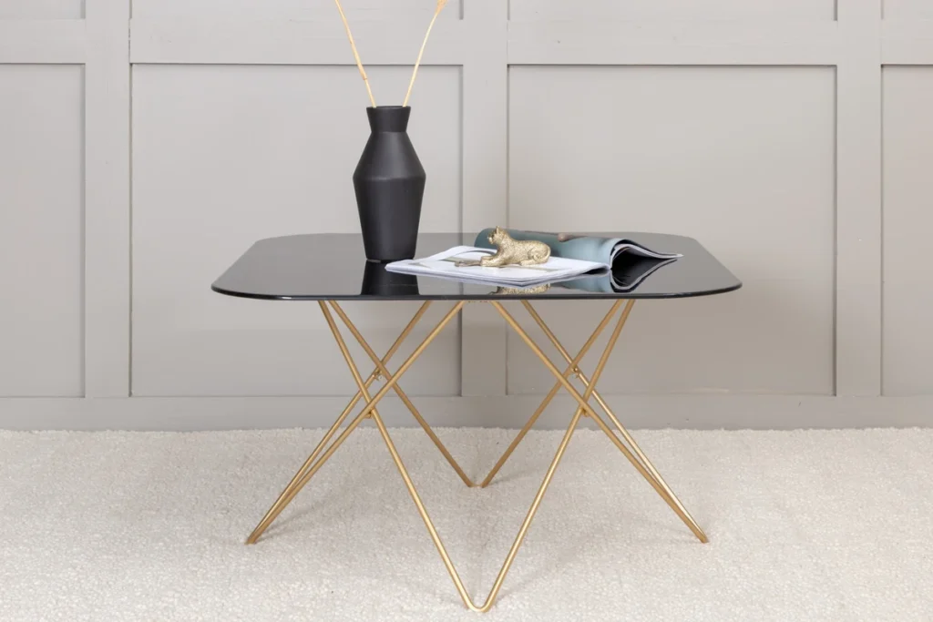 Tristar Soffbord 80 x 80 Black