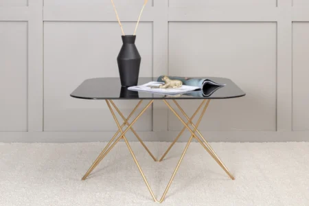 Tristar Soffbord 80 x 80 Black