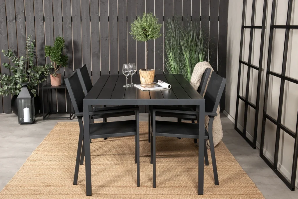 Copacabana & Break Matstolar Svart +