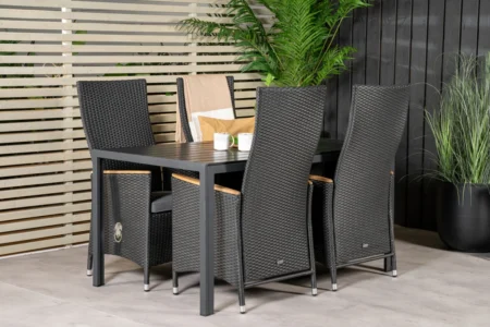 Padova & Break Reclinerstolar Svart +
