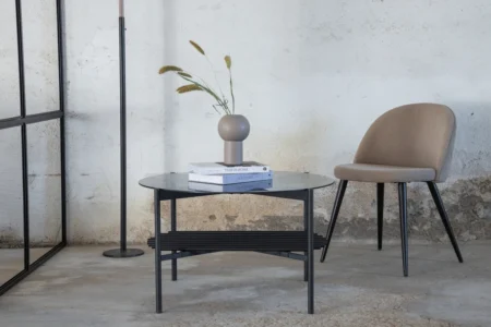 Von Staf Soffbord ⌀80 Black