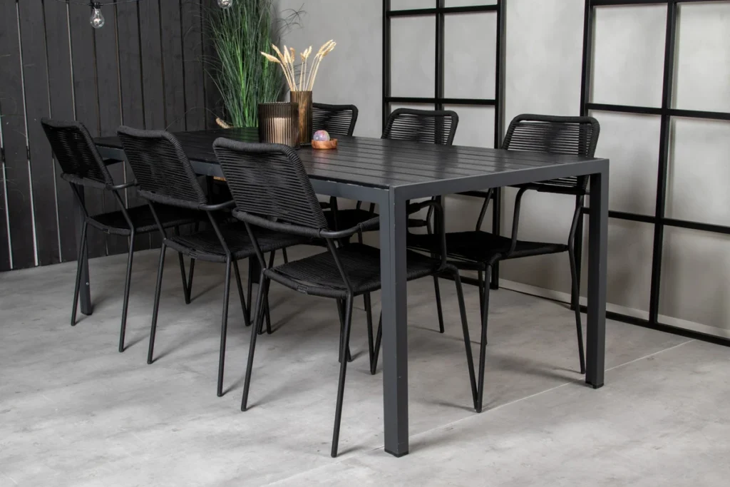 Venture Home Lindos & Break Matstolar Svart +