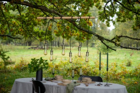 Fall Taklampor Svart