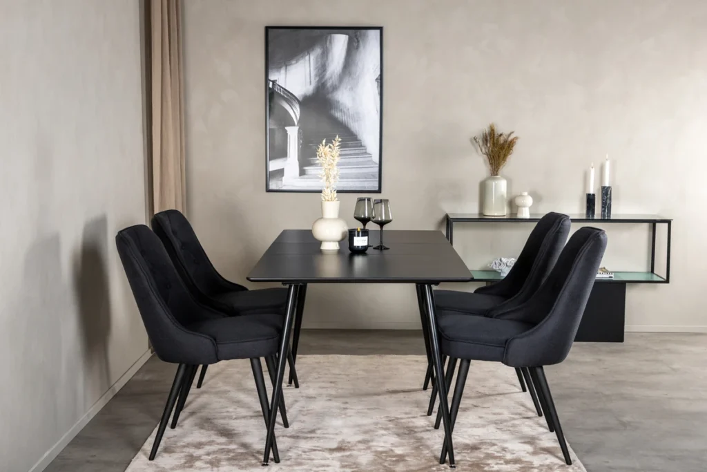 Silar, Velvet Deluxe Rektangulära Matgrupper