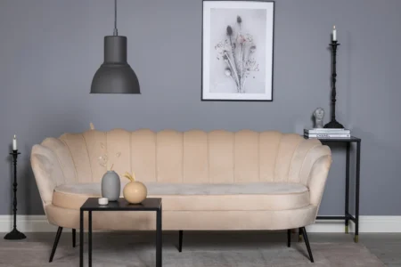 Calais 3-sits soffor Beige