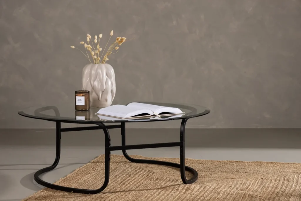 Lomma Soffbord ⌀110 Black