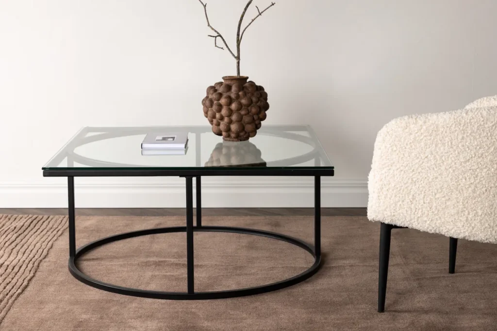 Skanör Soffbord 90 x 90 Black