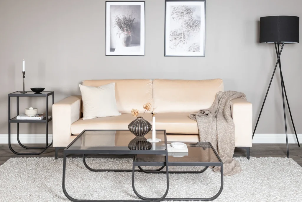 Bolero 3-sits soffor Beige
