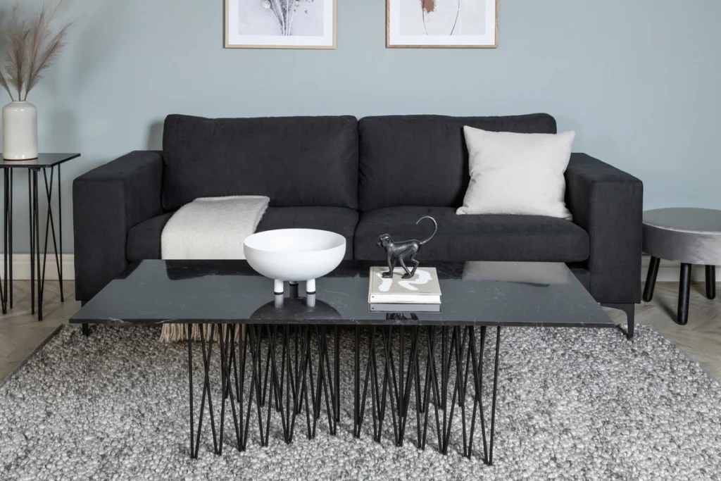 Bolero 3-sits soffor Black