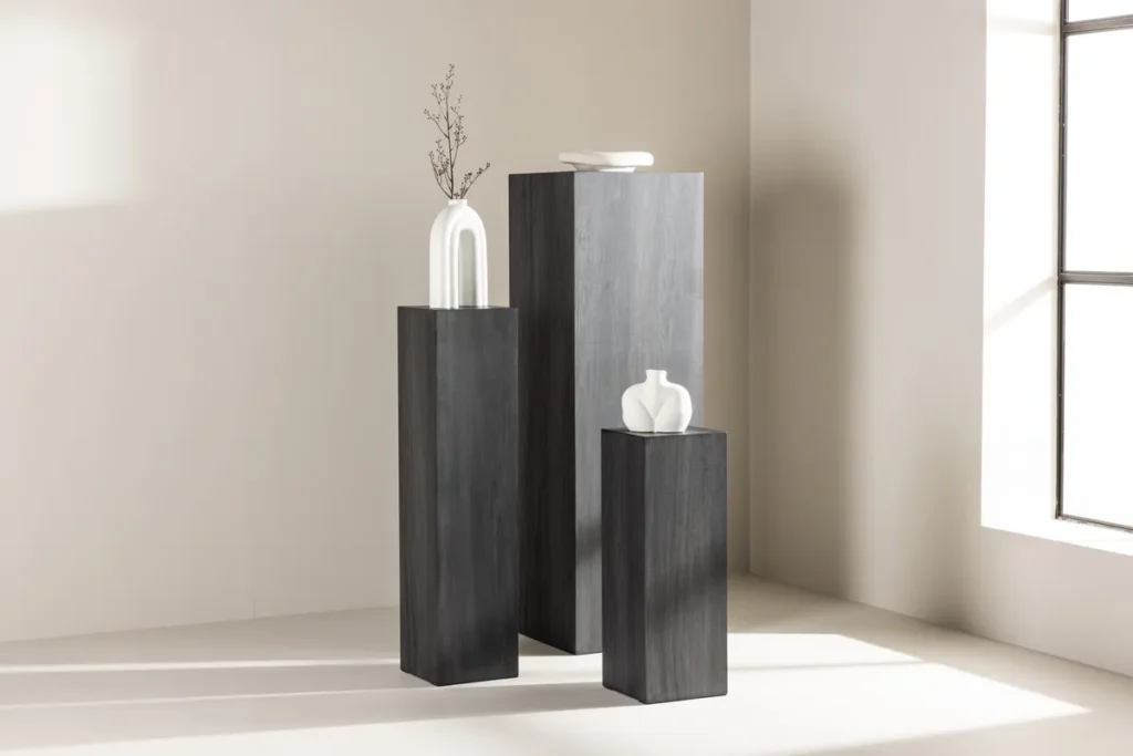 Ramsvik Sidobord Black