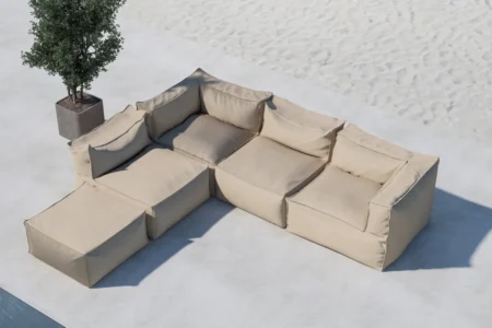 Rambo Loungefåtöljer Beige + Loungefåtöljer Beige + Loungefåtöljer Beige