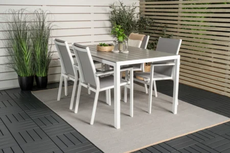 Break | Parma Matbord 150x90 + 4 matstolar