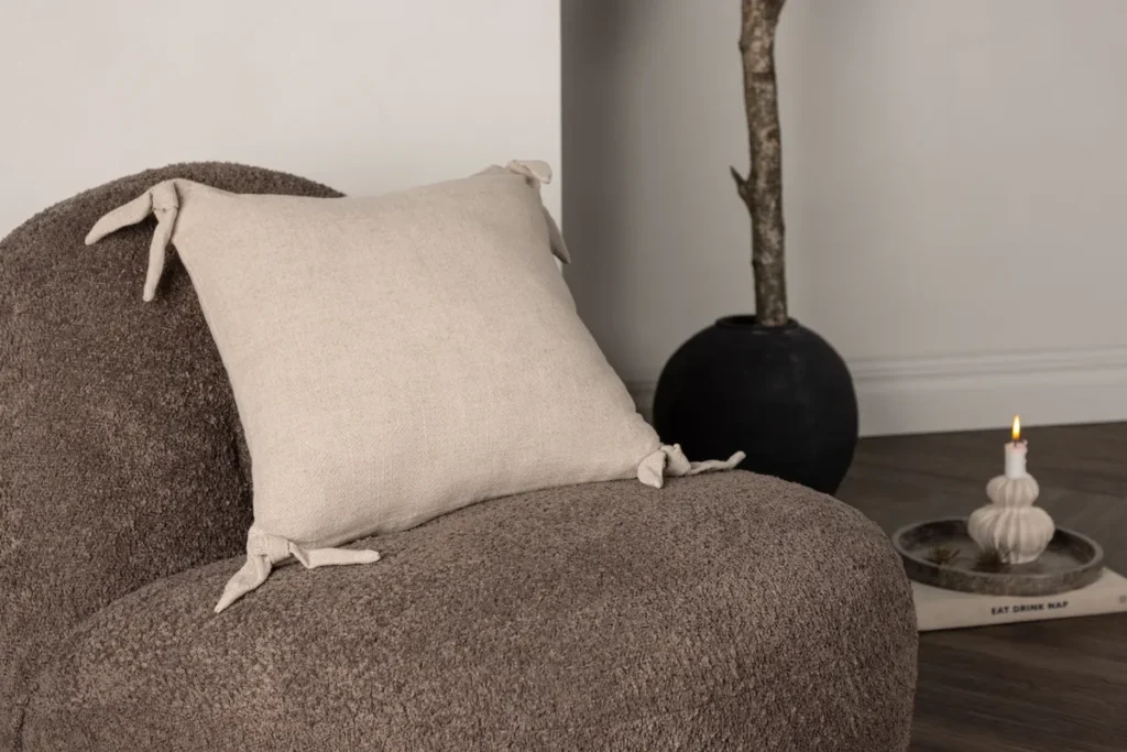 Nora Kuddfodral 40x40 Beige