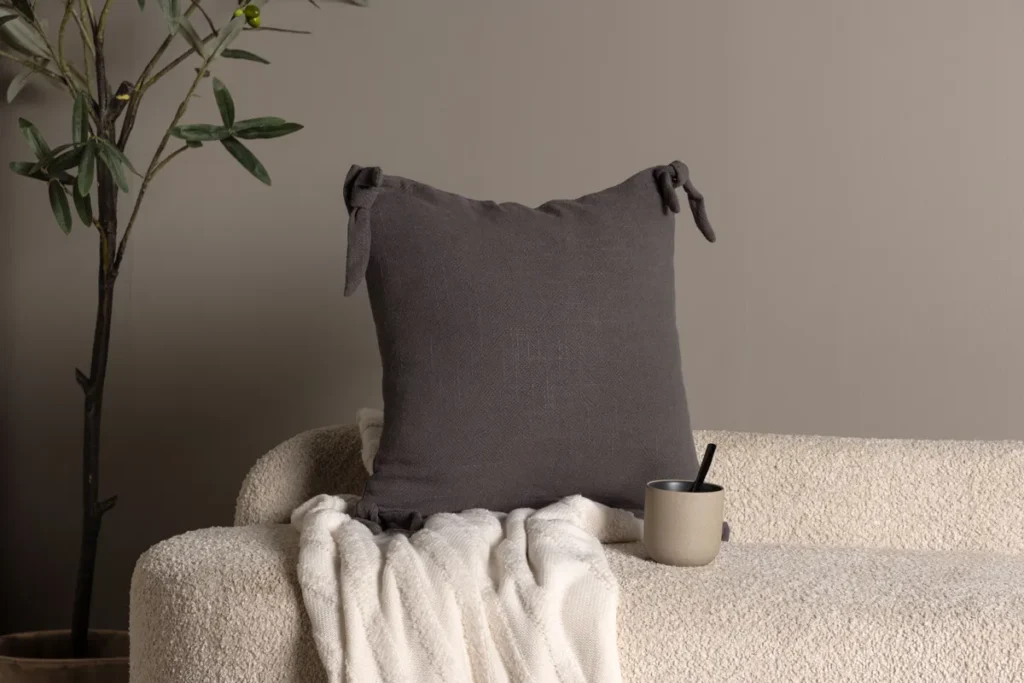 Nora Kuddfodral 40x40 Dark Grey