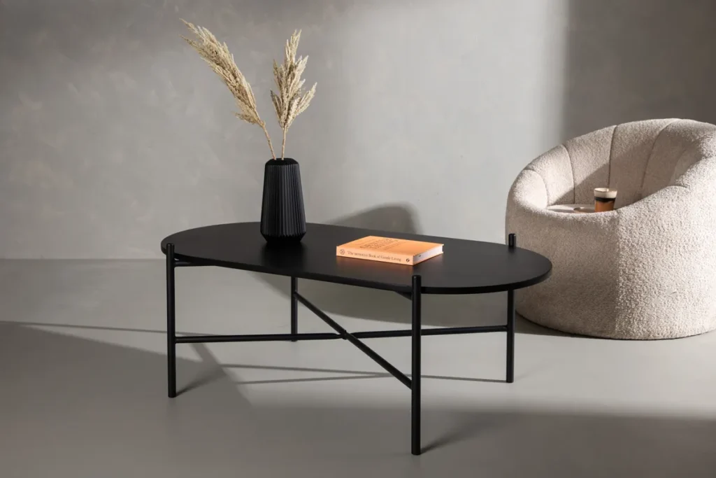 Pueblo Soffbord 120 x 60 Black
