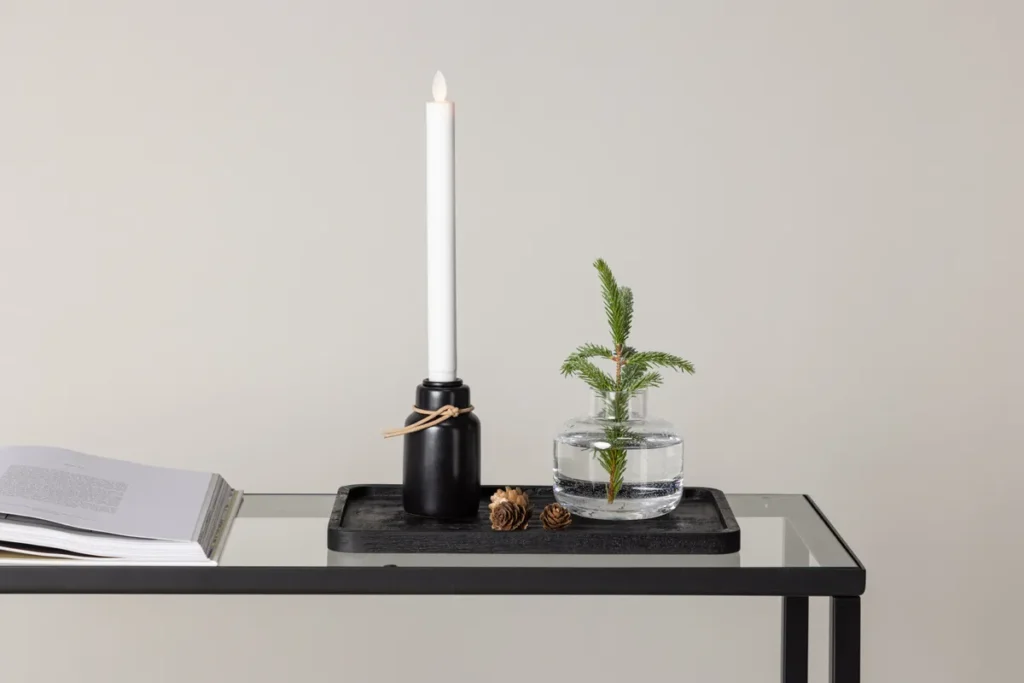 Ulricehamn Ljusstakar 6 x 28 Black
