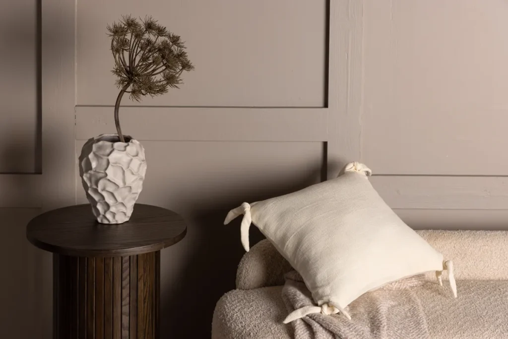 Nora Kuddfodral 40x40 White