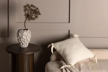 Nora Kuddfodral 40x40 White