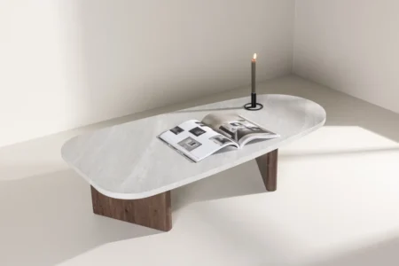 Grönvik Soffbord 130 x 65 Light Grey