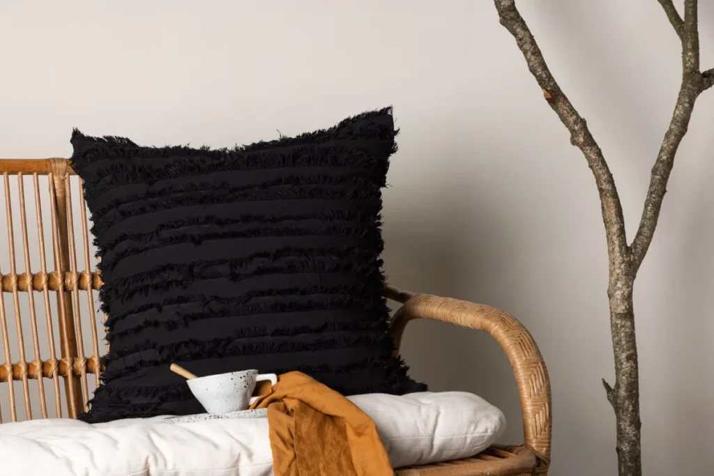 Edith Kuddfodral 60 x 60 Black
