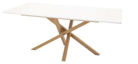 Piazza Rektangulära Matbord 180 x 90 White