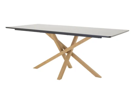 Piazza Rektangulära Matbord 180 x 90 Black