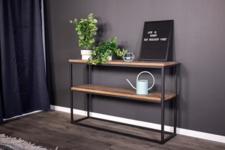Rise Sidobord 110 x 30 Walnut