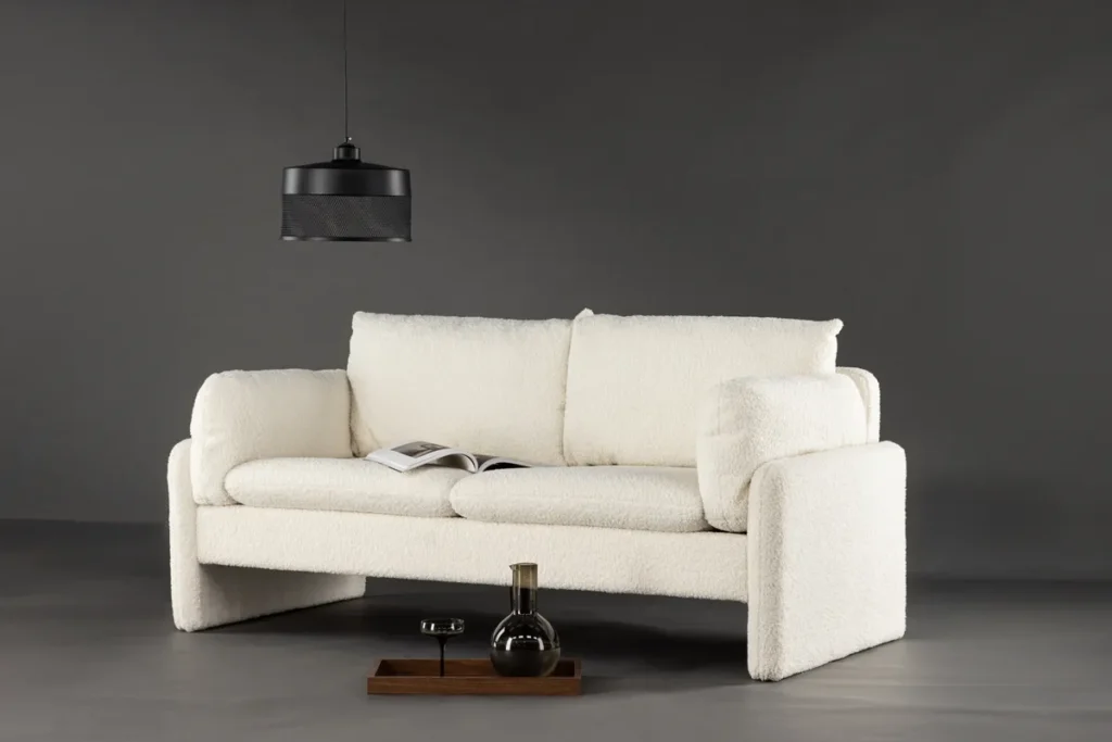 Vindel 2-sits soffor White