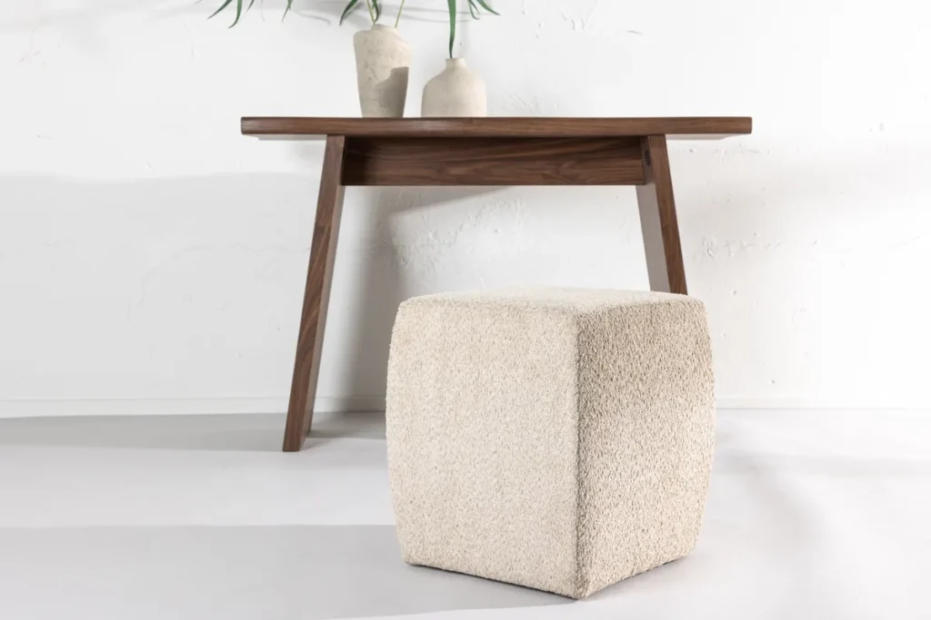 Neapel Puff 40 x 45 x 40 Beige