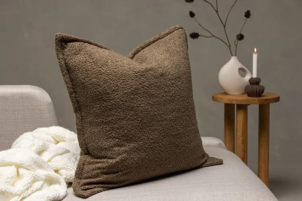 Tuva Kuddfodral 60 x 60 Brown