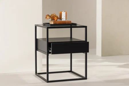 Fortaleza Sidobord 40x40 Black