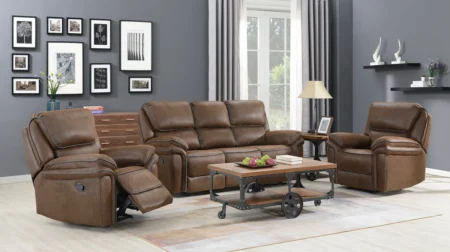 Saranda Reclinersoffor Brown