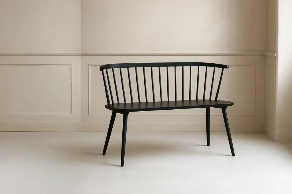 Bobby Kökssoffa 49 x 77 x 120 Black