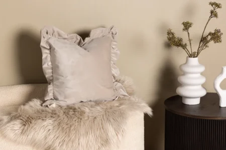 Hailey Kuddfodral 50 x 50 Beige