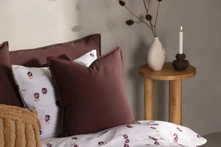 Ronja Kuddfodral 45 x 45 Brun