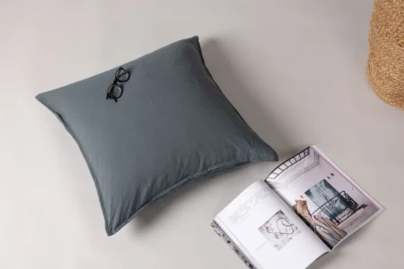 Ronja Kuddfodral 45 x 45 Dark Grey