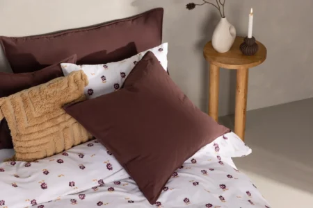 Ronja Kuddfodral 60 x 60 Brun